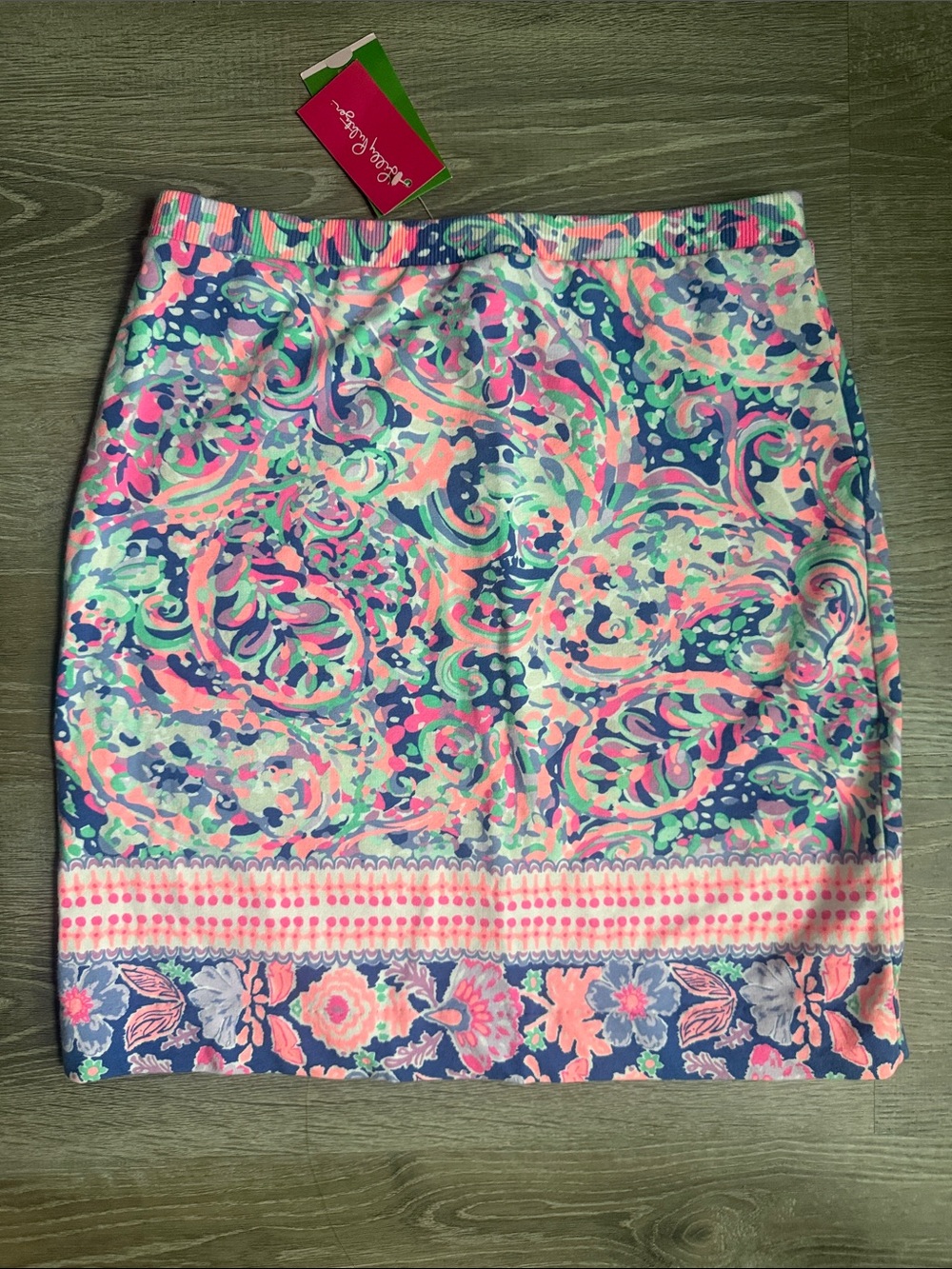 NEW Lilly Pulitzer Boca Chica stretch skirt Small - Picture 2 of 6